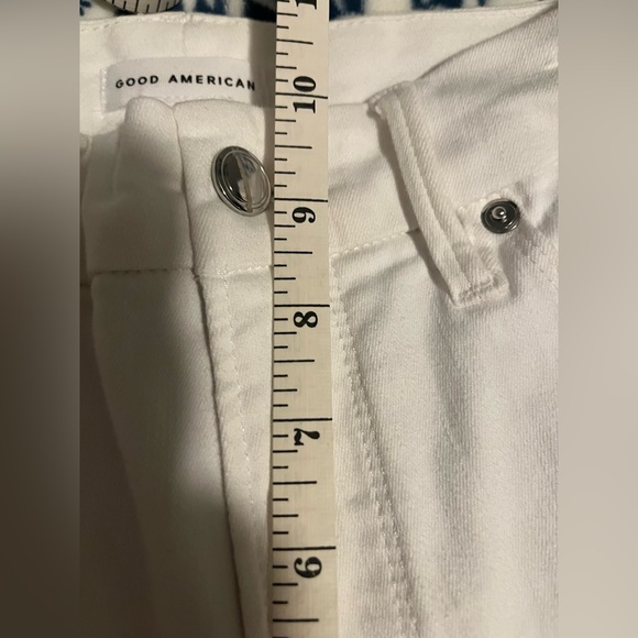 Good American White Skinny Jeans Size 4 - Picture 8 of 9
